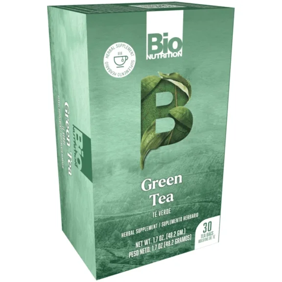 Bio Nutrition Green Tea Bags, 30 Ea