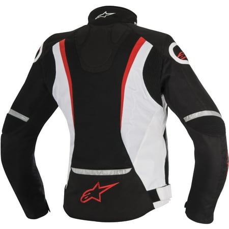 Windbreaker Motorcycle - Alpinestars Stella T-Jaws Air Womens Motorcycle Jacket Black/White/Red