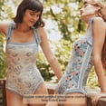 thumbnail image 3 of Estilo Traje de baño de una pieza de dos lados Traje de baño conservador de mujer Bikini, 3 of 6
