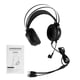 thumbnail image 5 of Cateissary Auriculares Q4 con cable para juegos por ordenador, con sonido envolvente y micrófono HD para jugadores, auriculares estéreo de 3,5mm para Cables de audio/vídeo, 5 of 6