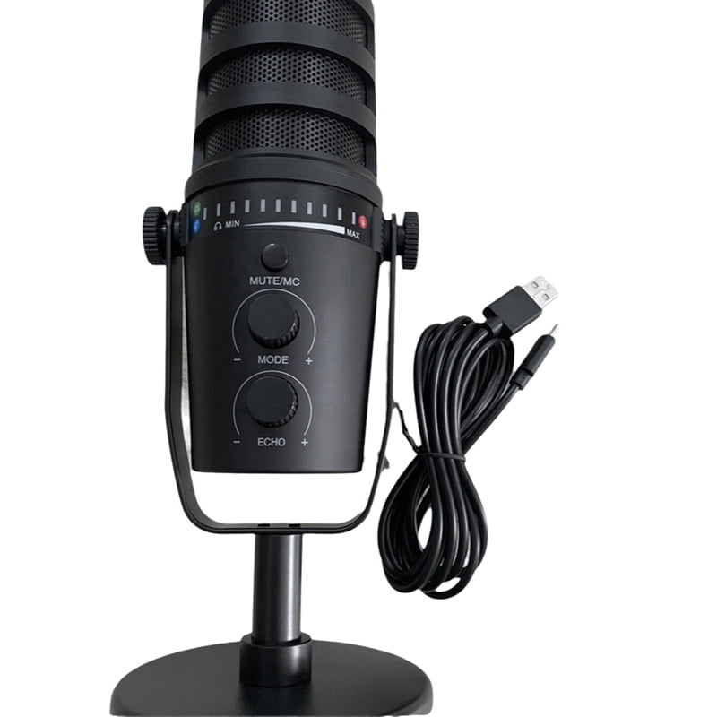 Metal USB/XLR Dynamic Wired Microphone MIC MV7 Microphone for Podcasting Recording Live Streaming Gaming