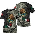 thumbnail image 2 of Mostprints Personalized Name Mexican Shirts for Men, Customized Mexico Shirts for Men, Mexico Shirts for Women Mexico Shirt (44) (T-Shirt, S), 2 of 5