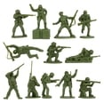 thumbnail image 2 of Figuras BMC Iwo Jima US Marines de plástico para hombre de la Segunda Guerra Mundial, 36 unidades, 2 of 7