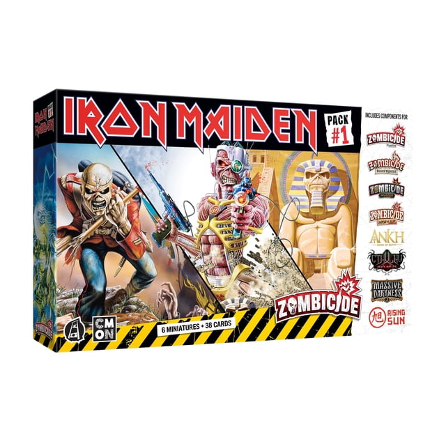 Paquete de personajes Zombicide Iron Maiden Eddie CMON