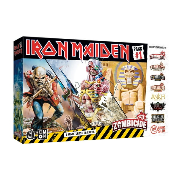 Paquete de personajes Zombicide Iron Maiden Eddie CMON
