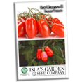 thumbnail image 5 of San Marzano II Italian Tomato (Solanum lycopersicum) Seeds - 100+ Non-GMO Heirloom Seeds for Planting by Isla's Garden Seeds, Perfect for Home Gardens, 5 of 6