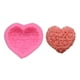 thumbnail image 3 of Molde para hornear pasteles de yeso aromático con forma de corazón de flor de rosa, 3 of 9