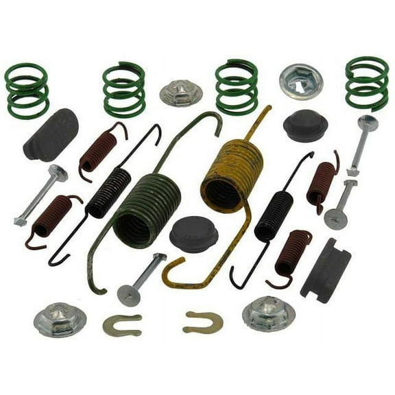Rear Drum Brake Hardware Kit - Compatible with 2003 - 2008 Toyota Corolla 2004 2005 2006 2007
