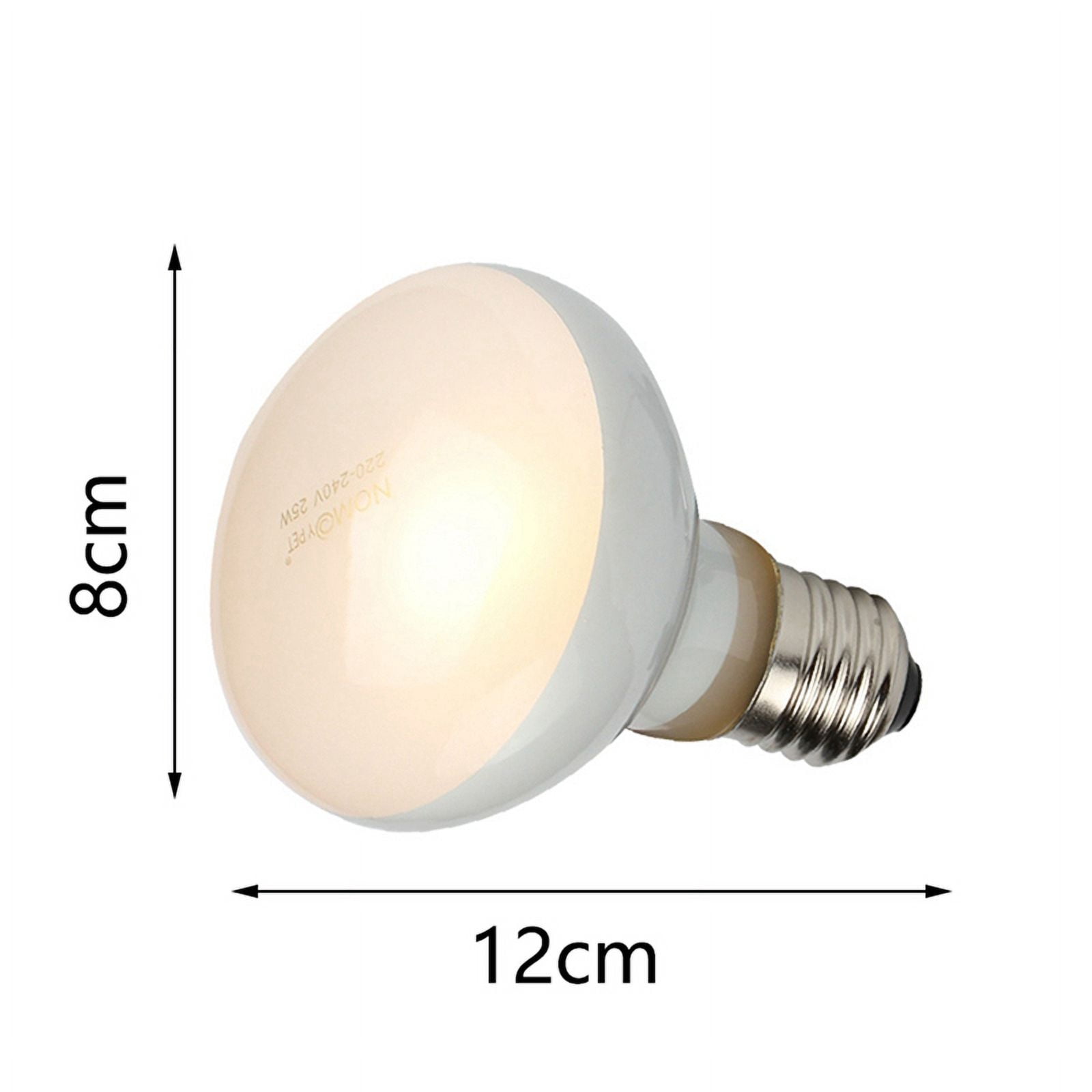 10 Pack Reptile Uvb Uva Heat Lamp Bulb for Reptiles Truly Sun-Like Bright Heat for Reptiles, Amphibian (100 W)