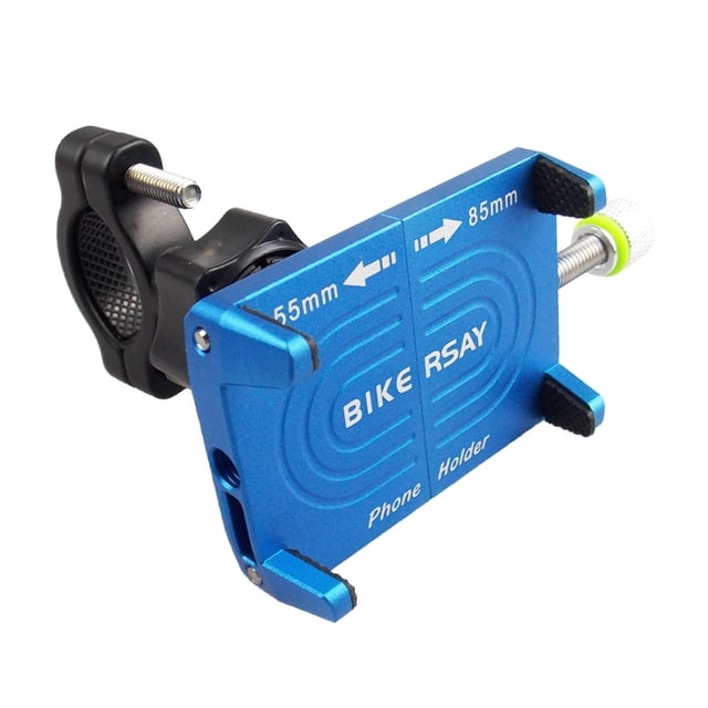 jinwen Bikes Phone Holder Mobile Phone Mount Rack for Riding Scooter Blue