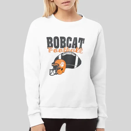 1973store Casual Class-WM139 NEW BRAND, sweatshirt Versatile & Stylish Bobcat Sweatshirt