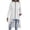 White, variant on TARIENDY Women's Long Zip Up Hoodie High Low Hem Hooded Jackets Long Sleeve Casual Sweatshirt Coats Fashion Fall Sweatshirts Jacket Red L