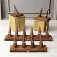 thumbnail image 4 of Exhibidor De Madera De Anillos Soporte Para Joyería Belug, Cafe Oscuro, 4 of 5