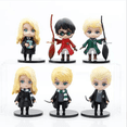 thumbnail image 2 of 2025 Conjunto completo de 3/5/6 piezas de la película más nueva y popular, muñecos de Hermione Snape, Ron y su varita mágica, modelo de adornos decorativos, 2 of 5