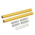 thumbnail image 1 of Unique Bargains M10 Thread 7.87' Coupling Nut with Pipe Hex Nut Threaded Extension Rod Kit Gold Tone 2 Set, 1 of 4