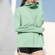 thumbnail image 1 of Karight Womens UPF 50+ Sun Hoodies Full Zip Turtleneck Long Sleeve Golf Shirt Lightweight Quick Dry Swim UV Protection Tops, 1 of 5