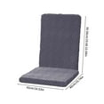 thumbnail image 3 of Daiosportswear Cotton Stretch Chair Covers for Dining Room, Kitchen, Wedding, Kids - Elegant Jacquaed Velvet, Fits Chairs 16.5-21.7in Back Height, 14.9-19.7in Width, Washable Seat Protectors, 3 of 8