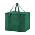 thumbnail image 3 of Yhmxh Bolsa térmica grande y bolsas térmicas para la compra, ideales para reparto de comida. Nevera plegable. Bolsas reutilizables para picnics con base rígida, cierre de cremallera, plegables y re, 3 of 6