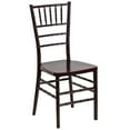 thumbnail image 2 of Emma + Oliver Mahogany Resin Stacking Chiavari Chair, 2 of 12