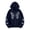 Navy, variant on Shirts for Women Trendy Plus Size Fall Loose Fit Hooded Long Sleeve Bell Off the Shoulder Hoody Butterfly Print Leisure Polyester Hoodies Sweatshirts(Blue,XXL)