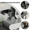 thumbnail image 4 of Hair Dryer Holder Wall Mounted,Self Adhesive Organizer Hair Dryer Holder Wall Mounted Blow Dryer Hair Dryer Holder Wall Mount,Bathroom & Bedroom Hair Care Styling Tools Organ, 4 of 8