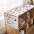 thumbnail image 6 of Table Runners 70 Inches Long Dress Scarves, Butterfly Flower Farmhouse Coffee/Dining/Kitchen Table Decor, Holiday Table Runner, Watercolor Farmhouse Country Pink Floral 13x70 Inch, 6 of 9