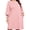 B1-Dusty Pink, variant on SHOWMALL Nightgowns for Women Plus Size, Argyle Print 3/4 Sleeve Henley Sleep Dress with Pocket, Soft Stretch House Dress for Sleeping & Lounging, Pink Argyle Print