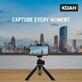 thumbnail image 4 of Koah Joey Mini Extendable Tripod with Built-in Phone Mount for Content Creators, 4 of 6