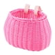 thumbnail image 3 of Cesta de bicicleta para niños, cesta de manillar frontal, cesta de ciclismo de decoración multifunción, cesta de bicicleta, para niñas y niños, Rosa, 3 of 9