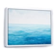 thumbnail image 2 of Designart "Scenic Blue Ocean In Motion I" Ocean Floater Framed Wall Decor, 2 of 5