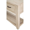 thumbnail image 5 of Bowery Hill Contemporary Rustic Collection Sofa Console Wood Table Antique White, 5 of 6
