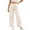 Beige, variant on Womens Maternity Over Belly Pants Comfort Elastic Waist Straight Leg Pregnancy Sweatpants Lightweight Loose Fit Yoga Athletic Trousers Longewear