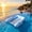 Blue, variant on Inflatable Pool Floats with 1 Air Pump, Water Hammock with Cool Mesh Adult Swimming Pool Float Chair Sofa Lounger Saddle Toys for Beach Seaside Lazy River Hot Tub