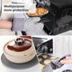 thumbnail image 2 of Oven Gloves Set Pot Holder Glove Heat Resistant 300c Oven Gloves Black Silicone And Cotton Non-sli, 2 of 5