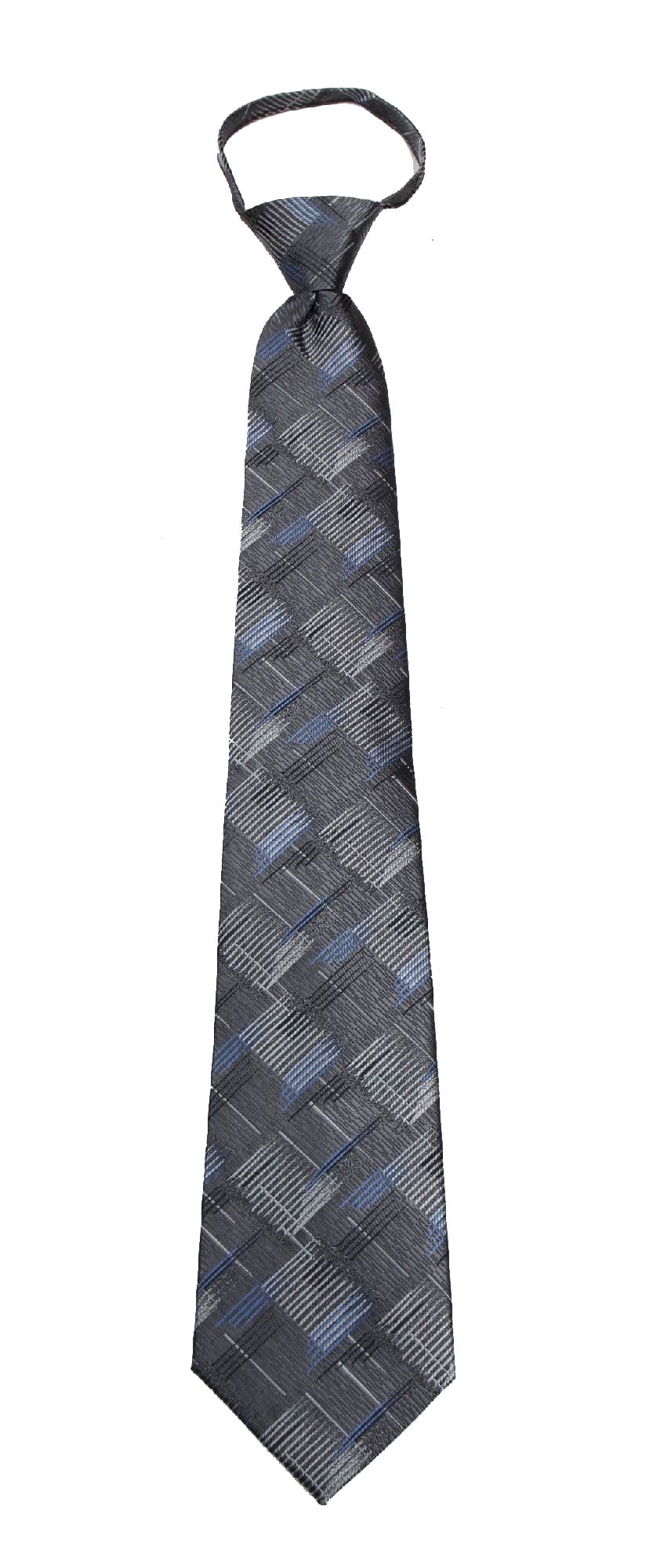 Mens Premade Zipper Tie Fashion Zip Up Neckties