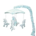 thumbnail image 1 of Cotton Tale Designs Sweet & Simple Aqua Blue Musical Mobile, 1 of 3