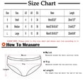 thumbnail image 2 of Mareep Culottes pour Femmes P-L Mode Aguichant Transparent Taille Basse String Culottes Dames, 2 of 5