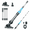 EDHV05-blue, variant on Efurden Cordless Pool Vacuum, Handheld Pool Vacuum with Running Time up to 60-Minutes for Small Above Ground Pools, Hot Tubs and Spas (Green)