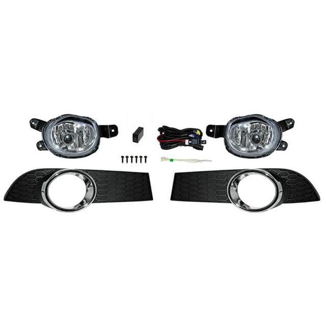 Par Faros Niebla Generica Aveo 2012 A 2017 Chevrolet C/Base C/Parrilla