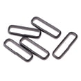 thumbnail image 3 of lionlar 5pcs Stainless Steel Rings Nylon Strap Watchband Buckle Accessory18mm-24mm - Black 22mm, 3 of 6