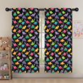 thumbnail image 5 of Kid Curtains,Cute Dinosaur Cartoon Pattern Kid Insulated Curtains Set Of 2,Bedroom Essentials,Toddler Room Decor 52"x63", 5 of 5