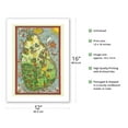 thumbnail image 2 of Ceylon (Sri Lanka) - Tea Propaganda Board - Vintage Pictorial Map by MacDonald (Max) Gill c.1933 - Bamboo Fine Art 290gsm Paper (Unframed) 12x16in, 2 of 4
