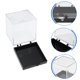 thumbnail image 3 of EeaseMX 8 PCS Cajas de almacenamiento de muestras de plástico de plástico Muestra cuadrada Muestra de cuadros, 3 of 7