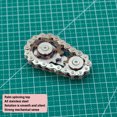 thumbnail image 4 of Labymos Metal Gear Bicycle Chain Decompression Fingertip Chain Gear Chain Decompression Toy (color 2), 4 of 8