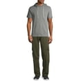 thumbnail image 3 of Climate Concepts Men's and Big Men's Fleece Cargo Pocket Sweatpants, Sizes S-5XL, 3 of 6