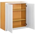 thumbnail image 7 of Maplevilles Cabinetry W303014 Inset 30" Wide X 30" Tall Double Door Wall Cabinet - White, 7 of 7