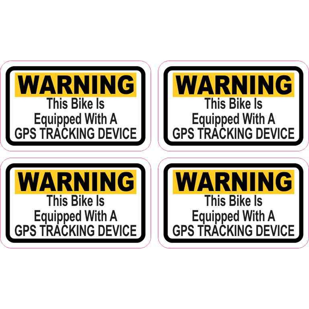 gps sticker for bike