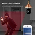 thumbnail image 4 of Cámara de seguridad con bombilla E27, 1080P, inalámbrica, 360 grados, con wifi 5G, detección de movimiento inteligente y video en blanco., 4 of 9