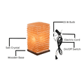 thumbnail image 3 of Salt Lamps Canada - Himalayan Pink Salt Lamp - Pink Cylinder with Rings, 3 of 4