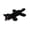 A001- Black, variant on Plush Squeaky Dog Toy Dark Blue For Interactive Self Play Boredom Relief 1 Pack